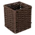 1PC Practical Hand-woven Pen Container Tabletop Sundries Woven Storage Basket
