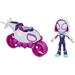 Hasbro Marvel Spidey and His Amazing Friends Ghost-Spider Action Figure and Copter-Cycle Vehicle for Kids Ages 3 and Up