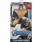 Avengers Marvel Titan Hero Series Blast Gear Deluxe Thanos Action Figure 12-Inch Toy Inspired by Marvel Comics for Kids Ages 4 and Up