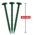 TOYMYTOY 100Pcs Gardening Stakes Garden Plastic Stakes Ground Nails Garden Pegs Stakes Landscape Ground Stakes