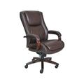 Winston Bonded Leather Executive Chair Brown (44763)