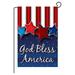 July 4th Independence Day Garden Flag USA American Patriotic Memorial Flag Yard Flag Eagle Double Sided Polyester House Flags