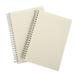 2 Pcs Notebook Lined Spiral Notepads Students Thickened Journal Blank Paper Plastic Office