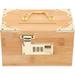 Treasure Chest Piggy Bank Vintage Jewelry Money Case Boxes Jewlery Bamboo