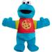 SESAME STREET Sing-Along Cookie Monster 13-inch Plushie Stuffed Animal Recycled Filling Blue Officially Licensed Kids Toys for Ages 18 Month by Just Play