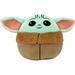 Baby Yoda Squish Plush Toy Grogu Stuffed Animal Kids Plushie The Child Mandalorian Soft Kawaii Pillow Doll Gift Light Green (Small)