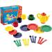 Educational Insights Dishes Set: Pretend Play Kitchen Set of 25 Ages 3+