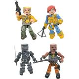 Diamond Select Toys G.I. Joe Minimates Series 1 Carded Box Set Multicolor (JAN221989)