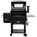 ASMOKE Skylights Wood Pellet Grill Smoker - ASCA System View Window with Motion Lights 700 sq. in. cooking area AS700P - Bronze