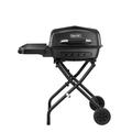 Portable Charcoal Grill in Black