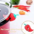 Kitchen Utensil Tools Cover Raised ï¼£hili Preventer Kitchen 1Pc Silicone Pot Overflow Lid Kitchen Dining Bar Kitchen Cooking Utensil Sets Flatware