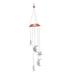 Solar Wind Chimes Lights Color Changing Star Moon LED Solar Wind Chimes Lights for Home Patio Yard Garden Decoration