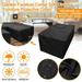 Zynic Protective Cover Outdoor Garden Furniture Corner Sofa Cover Furniture Cover Outdoor Table Cover Home & Garden