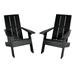 Highwood 2pc Modern Adirondack Chair Set