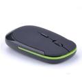 Ultra-thin Mouse 2.4Ghz Mini Wireless Optical Gaming Mouse Mice& USB Receiver Wireless Computer Mouse For PC Laptop 3500 Matte Black
