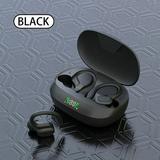 Bluetooth Earbuds Wireless Earphones Sport EarHook Headset 9D Hifi Stereo Sound Waterproof Headphones In Ear With Micphone black
