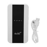 Mobile WiFi Hotspot with SIM Card Slot 4G LTE Unlocked 150Mbps 3000mAh Battery Portable WIFI for Mobile Phone White EU Version