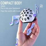 UAEBM Mini Bluetooth Speaker Portable Bluetooth Speaker Wireless Speaker Bluetooth 5.0 Speaker USB Speaker Outdoor Speaker Home Speaker White