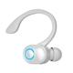 Portable Wireless Headphones Bluetooth 5.2 Earphones with Mic Single Ear In-Ear W6 Sports Waterproof Earbuds Bluetooth Headset White