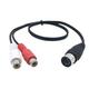 5 Pin Din MIDI Cable - Professional Audio Cable for Stereo Systems