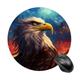 Bald Eagle Gaming Mouse Pad for Mens Kids Funny Mousepad for Mouse Computer Mouse Pad for Laptop for Office/Home/Travel