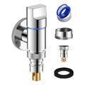 Brass Shower Arm Diverter Valve for Handheld Shower Head and Fixed Spray Head 2 Way Universal Bathroom System Component Replacement Part Polished Chrome Sports Bras for Women