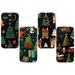 Designed for iPhone 15 Pro Max Case 4 Pack Christmas Tree Shockproof Phone Cases TPU Soft Shell