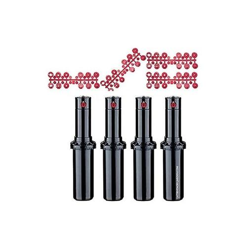 Lot de 4 Arroseur turbine Hunter pgp adj 3/4'', portée 6,4-15,8 m, angle réglable