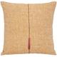 Coussin Linah coton jaune moutarde 55x55cm Atmosphera créateur d'intérieur - Ocre