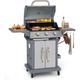 Klarstein - Barbecue Gaz Camping avec 3 Brûleurs à Gaz, Plancha au Gaz de 10800W, Gril à Gaz en