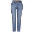 Cecil Style NOS Scarlett Light Blue Damen light blue washed, Gr. 31-26, CECIL 7 8 Casual Fit Jeans, Verkürzte Jeanshose, Mid Waist mit Slim Legs, Dekorativer Nahtverlauf an den Taschen, Hellblaue Waschung,