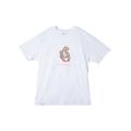 T-Shirt QUIKSILVER "Snyc Graphic" Gr. S, weiß (white) Herren Shirts T-Shirts