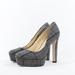 Jessica Simpson Shoes | Jessica Simpson "Nellah" Platform Heel Bnwt Black/White Palid Fabric | Color: Black/Gray | Size: Various
