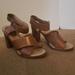 Madewell Shoes | Madewell Frida Criss Cross Heel Sandals Cocoa | Color: Brown | Size: 6.5