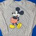 Disney Sweaters | Mickey Mouse Disney Sweater Womens Medium Crewneck | Color: Black/Gray | Size: M