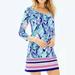 Lilly Pulitzer Dresses | Lilly Pulitzer Beacon Dress Twilight Blue Scale Up | Color: Blue/Pink | Size: Xs