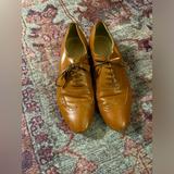 J. Crew Shoes | J. Crew Leather Wing-Tip Oxfords | Cognac | 6 | Color: Brown | Size: 6