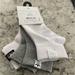 Adidas Accessories | Adidas New 3 Pair Package Of Socks Fits Women Size 5-10 | Color: Gray/White | Size: Os