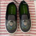 Disney Shoes | Boys Size 10 Toddler Buzz Lightyear Shoes | Color: Gray/Green | Size: 10b