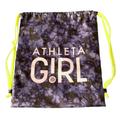 Athleta Accessories | Athleta Girl Spellout Graphic Tie Dye Drawstring Blue Backpack Bag | Color: Blue/Green | Size: Osg
