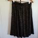 Lularoe Skirts | Lularoe Skirt Black With Gold. Size Small | Color: Black/Gold | Size: S
