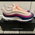 Nike Shoes | Nike Air Max 97 - Multicolored Womens Shoes Size 9 | Color: Red | Size: 9