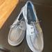 Columbia Shoes | Columbia Pgf Shoes, Nwot. Comfortable Boat Shoes With Tie Laces. | Color: Gray | Size: 7.5
