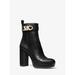 Michael Kors Shoes | Michael Kors Parker Leather Platform Boot Black 8.5 New | Color: Black | Size: 8.5