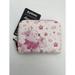 Disney Bags | Loungefly Disney Wallet Winnie The Pooh Cherry Blossom Flowers Mini Zip Wallet | Color: Cream | Size: Os