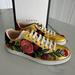 Gucci Shoes | Gucci Ace Embroidered Sneakers | Color: Gold/Red | Size: 6.5