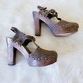 Michael Kors Shoes | Michael Kors Wooden Platform Pumps | Color: Brown | Size: 8.5
