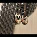 Michael Kors Accessories | Mk Belt Woven In 9/10 Rating In Great Condition | Color: Black/Silver | Size: Med