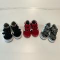 Vans Shoes | Lot 3 Pair Of Vans Velcro Shoes Toddler 9.5 | Color: Black/Red/White | Size: 9.5b