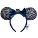 Disney Accessories | Disney Park 2022 50th Anniversary Celebration Annual Passholder Ear Headband | Color: Blue/Gold | Size: Os
